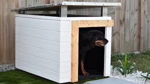 Here is a unique dog house design that is built to accommodate two dogs or an xl dog. 14 Diy Dog Houses How To Build A Dog House Plans Blueprints