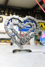 Chain Heart Welding Art Projects Welding Projects Welding Art