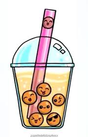It also named as boba tea in some countries. Boba Draw So Cute Food And Drinks Novocom Top