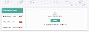Ex·port·ed , ex·port·ing , ex·ports v. Import And Export Wordpress Data As Csv Or Xml Wordpress Plugin Wordpress Org Deutsch