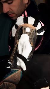 Les muestro este trabajo del personaje Stitch para Crystal #stitch  @goliathneedles @balmtattoomexico @balm_tattoo