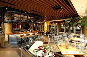 Modern Tropical Dining Area Restaurant At Senen Jakarta Pusat Farissa Achmadi Interior