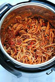 Add water beneath the trivet. Instant Pot Spaghetti Recipe Crunchy Creamy Sweet