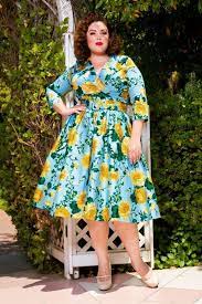 Jackie wore it several times before that tragic day in november, and president kennedy thought she looked smashing in it. 50s Birdie Floral Dress In Baby Blue And Yellow Pinup Girl Clothing Vintage Style Party Dress Pinup Couture