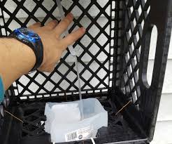 milk crate gravity sink : 6 steps (with