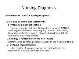 3 Part Nursing Diagnosis Examples Google Search Nursing Diagnosis Nursing Process Diagnosis