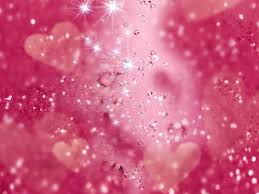 Wallpaper Roze Hartjes Wallpaper Roze Achtergronden Glitterbehang Roze Achtergrond