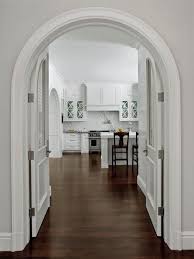 Stylish Kitchen Design In Various Models Excellent Arch Entrance With Doors Finished In Stylish Kitchen Design Kitchen Inspiration Design Kitchen Inspirations