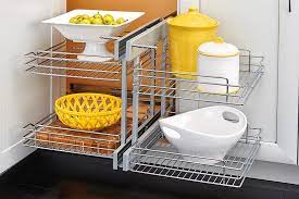 The rung, like the tension rod, provides a. Custom Cabinet Storage Solutions Kitchen Magic