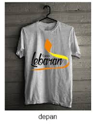 Buat baju anda sendiri dengan desain kaos online! Desain Kaos Lebaran Dengan Coreldraw