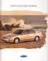 Chevrolet Malibu Sales Brochure Usa 1998 Chevrolet Malibu Chevrolet Sales Brochures