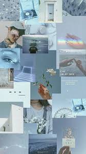 Browse our selection of periwinkle wallpaper and find the perfect design for you—created by our community of independent. Aesthetic Collage Wallpaper Wide Novocom Top