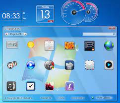 Even on my tiny netbook screen it's clear and readable and gives me a wealth of useful information. Windows 7 Gadgets Rainco Lu S Blog