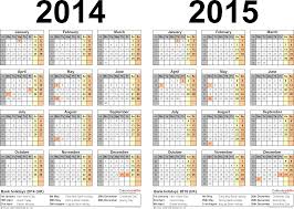 Random Fact Week 44 Excel Calendar Calendar Printables 2015 Calendar Printable