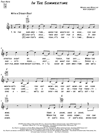 Funk machine feat jaime deraz closer (зарубежная дискотека 2020). In The Summertime Sheet Music 5 Arrangements Available Instantly Musicnotes