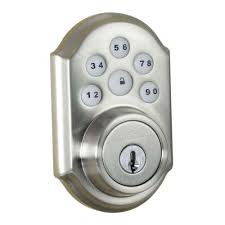Press the lock button once; Kwikset Smartcode 909 Electronic Keypad Deadbolt Lock Gokeyless