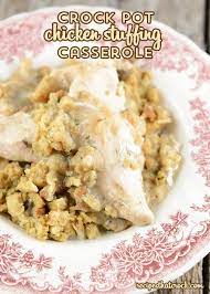 Condensed soups make the recipe extraordinarily convenient. Crock Pot Chicken Stuffing Casserole Recipes That Crock