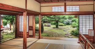 The hills gave japanese castles sloping walls, which many argue helped (incidentally) to defend them from japan's frequent earthquakes. A Traditional Japanese House World History Encyclopedia