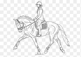 Print out this page and color it with directions: Dressage Png Images Pngegg