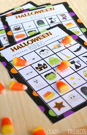 I'm currently offering a family set of 6 unique bingo boards that i know your kids will love. Free Printable Halloween Bingo Game Crazy Little Projects