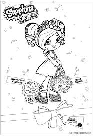 Goalkeeper gloves and soccer ball coloring page. Shopkins Party Coloring Pages Toys And Dolls Coloring Pages Coloring Pages For Kids And Adults
