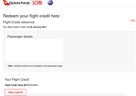 How To Use Qantas Flight Credit Vouchers Australian Frequent Flyer
