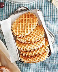 Butter Waffle Cookies And Mascarpone Recipe Recipe Waffle Cookies Butter Waffle Cookies Recipe Pecan Waffle Recipe