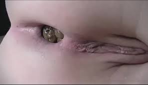 Shitting makes her pussy wet - ThisVid.com