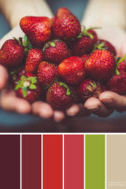 Handful Of Strawberries Color Palette For The Home Paint Colors Brand Colors Wedding Colors Coloring B Strawberry Color Color Balance Color Pallets