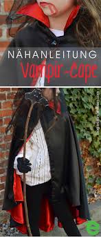 Last Minute Halloween Kostum Vampirumhang Nahen Mit Freebie Schnittmuster Fur Den Vampirkragen Erbsenprinzessin Blog Vampir Umhang Last Minute Halloween Kostum Halloween Kostume Kinder