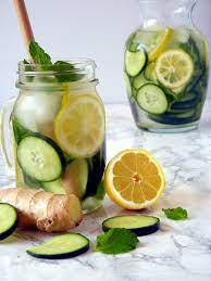 Cucumber Lemon Ginger Water A Refreshing And Hydrating Detox Water Recipe Lemon Ginger Detox Water Ginger Detox Water Lemon Ginger Water