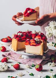 Best Vegan Cheesecake Rezept Mit Bildern Veganer Kasekuchen Vegan Backen Vegane Torte