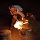 December Raku Firing event in Ashland, OR