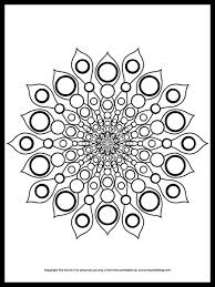 The spruce / wenjia tang take a break and have some fun with this collection of free, printable co. Free Circular Mandala Coloring Page Printable The Art Kit