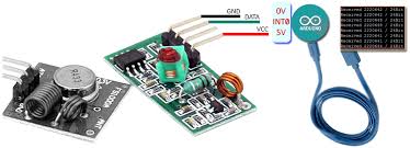 By loading a little software code onto the arduino you built a working ultrasonic distance sensor. 433mhz Rf Sniffer