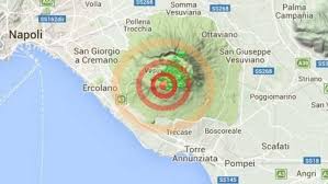 I cerchi rossi corrispondo ai terremoti delle ultime 24 ore i cerchi viola corrispondono ai terremoti dell'ultima ora. Terremoto In Campania Scossa 2 Sul Vesuvio Nessun Allarme Ottopagine It Napoli
