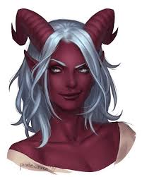 [LFA] Lyria, bardo tiefling alato : r/characterdrawing