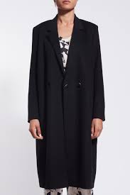 Yecara double breasted peaked lapel coat, brown camel. Charlie Coat Black Baby Camel Hair La Prestic Ouiston