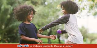 And they provide healthy activity so important for both children and adults. 10 Outdoor Games To Play With Your Family