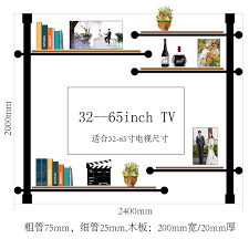 Etagere murale pour chambre d enfant n 2 carton magique. Etagere Murale Suspendue En Fer Forge Pour La Television Decoration De Cloison Pour La Chambre A Coucher Le Salon Le Vin 0 Off