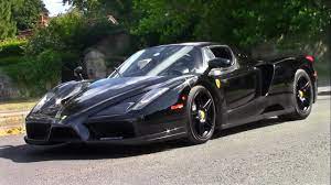 Straman company of costa mesa, california , one of which was purchased by boxer mike tyson. 2x Black Ferrari Enzo On The Road Loud Revs Brutal Start Up Acceleration Sounds Youtube