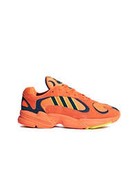 Nike tailwind 79 $90 color: Adidas Orange Blue And Neon Yellow Yung 1 Suede Leather And Cotton Sneakers 170 Farfetch Com Lookastic