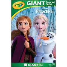 Grab these frozen 2 printable coloring pages and activities and get ready to see the new movie in theaters on november 22, 2019! Crayola Giant Coloring Featuring Frozen 2 Child 18 Pages Walmart Com Walmart Com