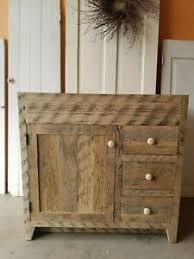 Character is a thing of the past. Bathroom Vanity Oak Vanity Reclaimed Barnwood Vanity 30 Vanity With Drawers Ebay