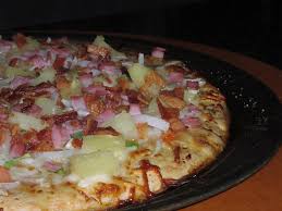 Maui Zaui Pizza With Polynesian Sauce Recipe Polynesian Sauce Pizza Recipes Hawaiian Pizza Recipe