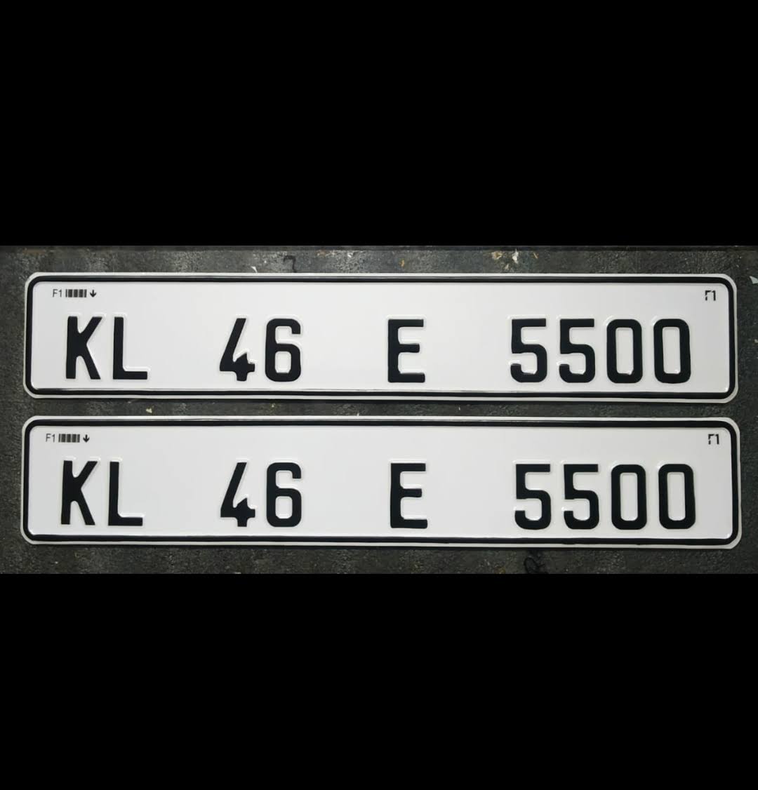 F1 Number Plate Car & Bike product image