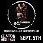 First Impression Band: Tribute to Classic Progressive Rock