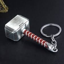 Check out some cool and amazing superhero keychains unboxing. The Avengers 4 Big Size Thor Hammer Mjolnir Keychain Iron Man Thanos Endgame Infinity Gloves Keyrings Key Chains Men Jewelry Premiumflumasks