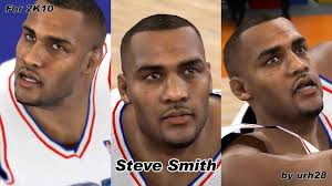 5 pick of the 1991 nba draft by the miami heat, smith was quick to find his shot. Steve Smith Cyber Face Nba 2k10