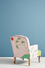 Slide View 5 Palace Portrait Chair Anthropologie Chair Furniture High Back Accent Chairs